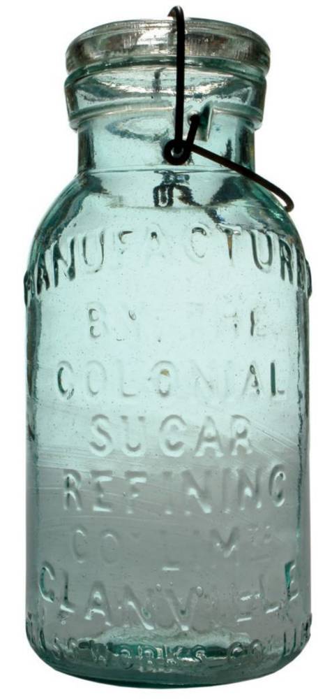 Colonial Sugar Refining Glanville Fruit Jar