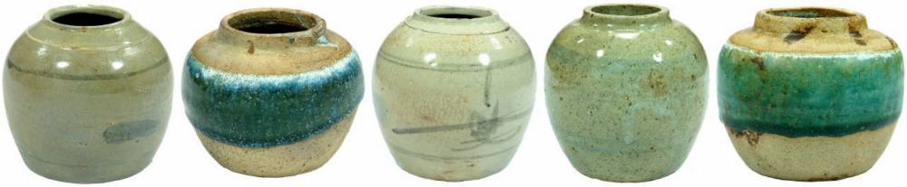 Chinese Ceramics Stoneware Ginger Jars