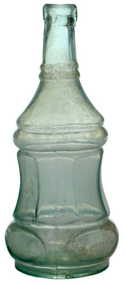 Hourglass Goldfields Pontil Salad Oil Bottle
