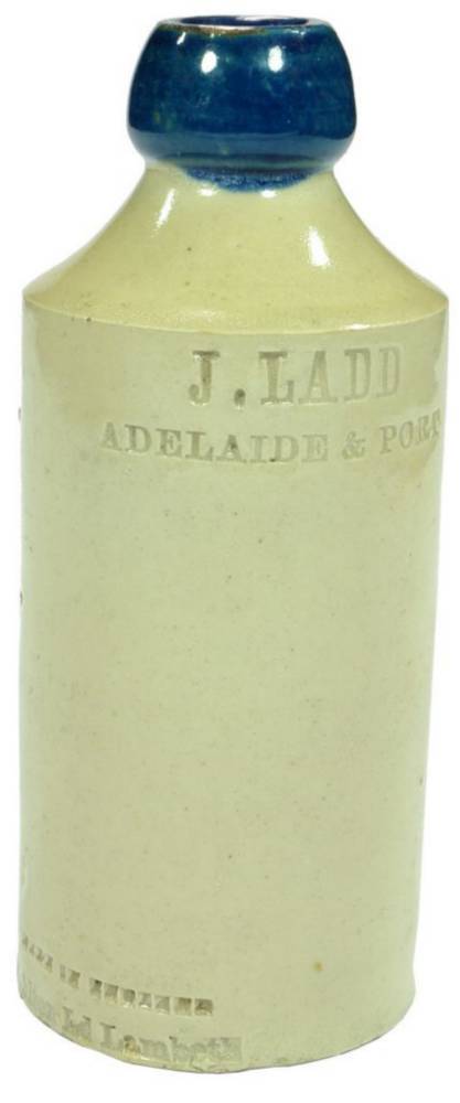 Ladd Adelaide Doulton Lambeth Stoneware Bottle