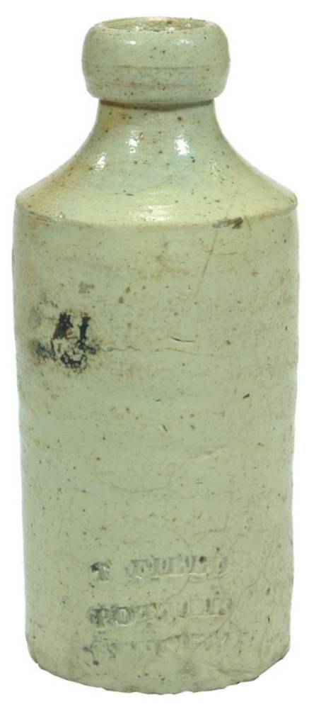 Field Potter Sydney Grey Glaze Stoneware Bottle
