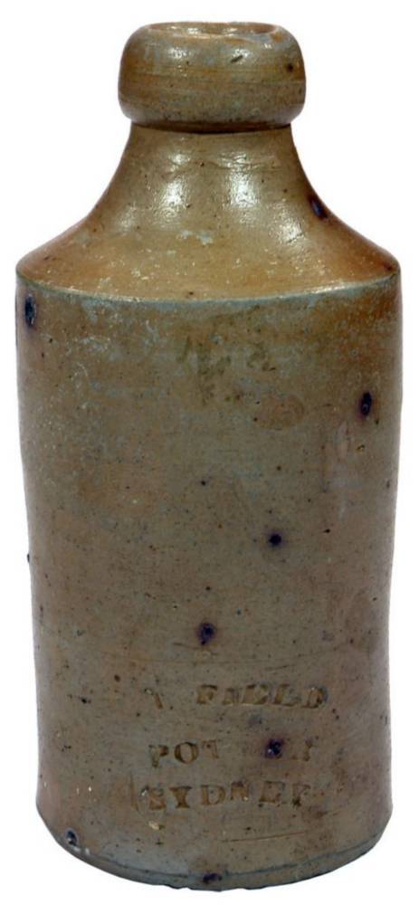 Field Potter Sydney Impressed Stoneware Bottle