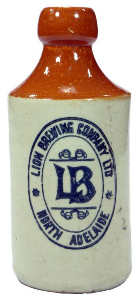 Lion Brewing Company Adelaide Ginger Beer Bottle