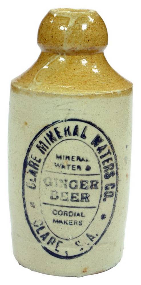 Clare Mineral Waters Ginger Beer Old Bottle