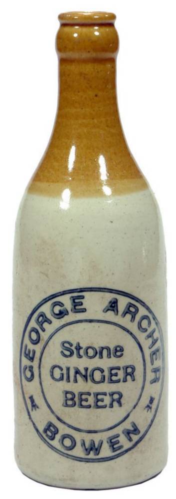 George Archer Stone Ginger Beer Bowen Bottle