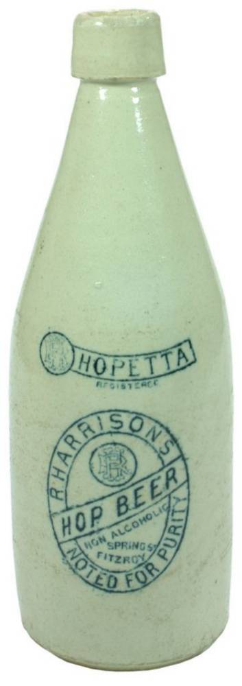 Hopetta Harrison Fitzroy Stoneware Hop Beer Bottle