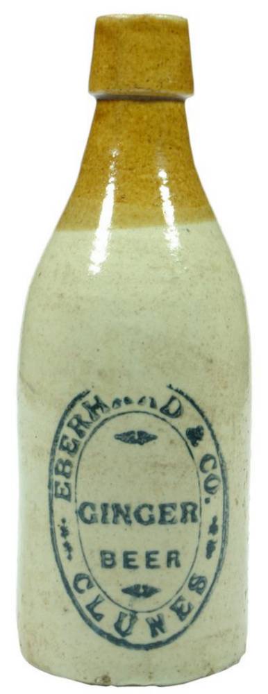 Eberhard Ginger Beer Clunes Stoneware Bottle