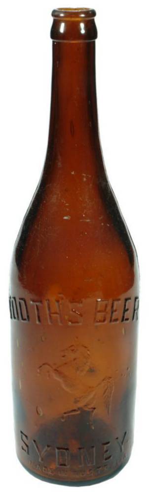 Tooths Beer Sydney Horse Crown Seal Bottle