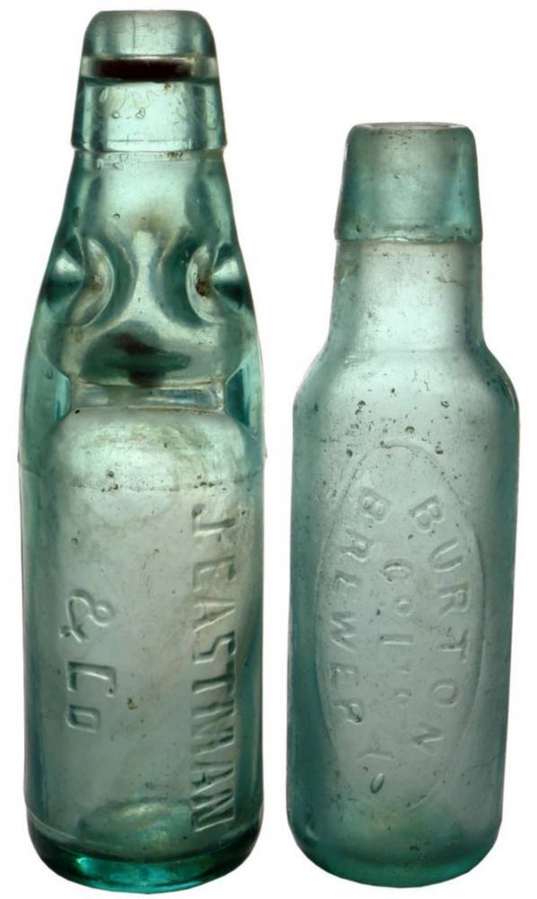 Eastman Burton Brewery Codd Lamont Bottles
