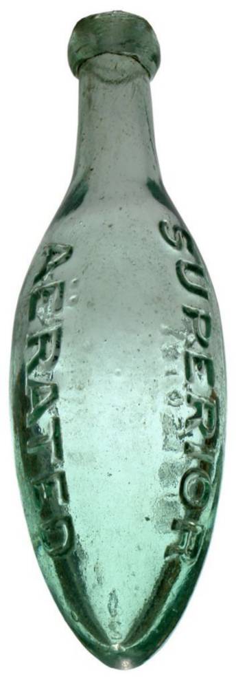 Superior Aerated Mineral Water Torpedo Bottle