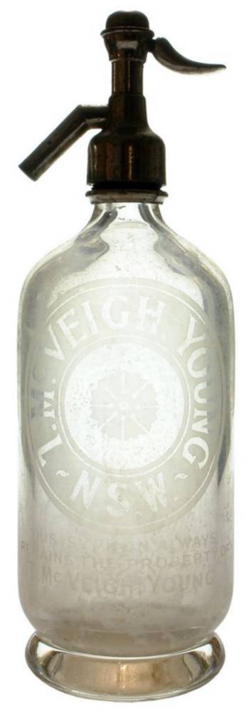 McVeigh Young Vintage Soda Syphon