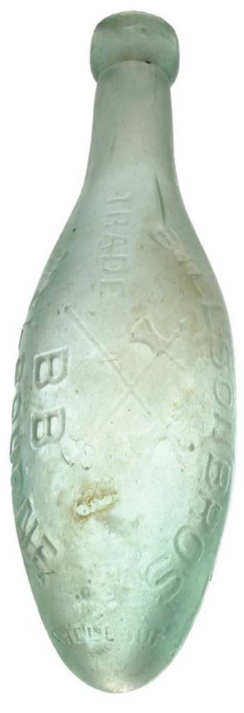 Billson Bros Melbourne Axes Torpedo Bottle
