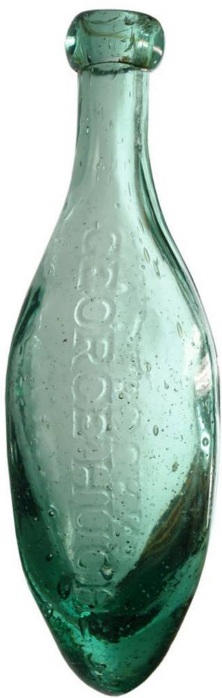 George Hughes Melbourne Torpedo Hamilton Bottle