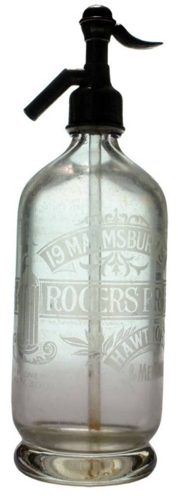 Rogers Bros Hawthorn Vintage Soda Syphon