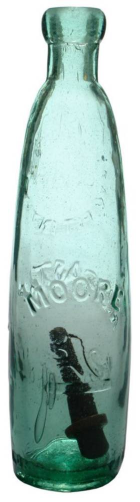 Moore Newcastle Wallsend Hogben Barrett Patent Bottle