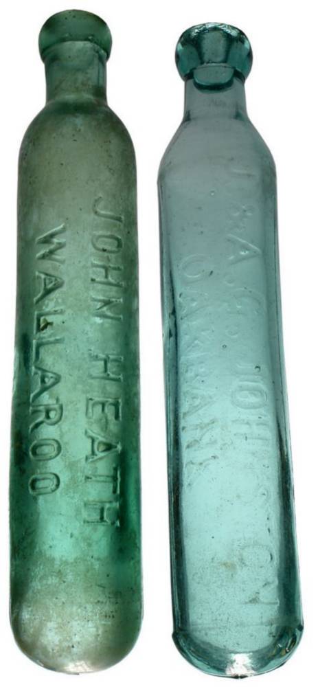Heath Wallaroo Johnston Oakbank Maugham Patent Bottles