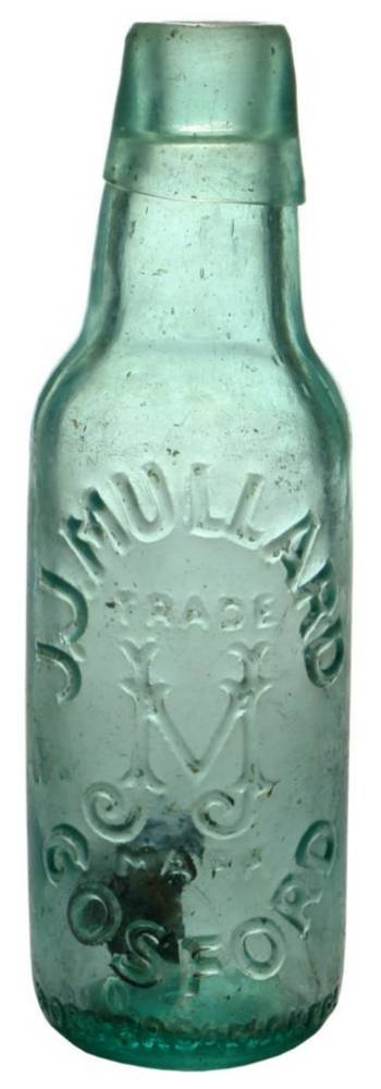 Mullard Gosford Lamont Patent Bottle