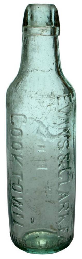 Evans Clarke Cooktown Lamont Patent Bottle
