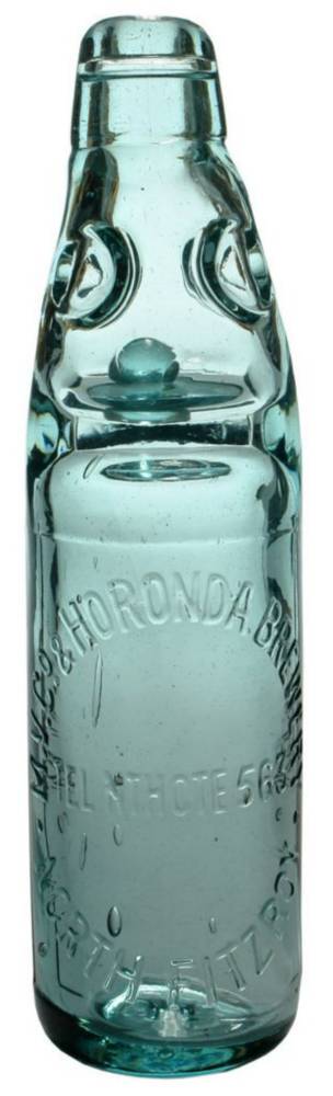 MVC Horonda Brewery North Fitzroy Codd Bottle