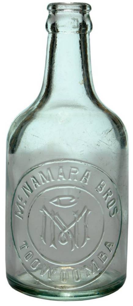 McNamara Toowoomba Crown Seal Soft Drink Bottle