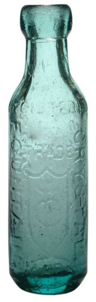 Crystal Fountain Company Sydney Blob Top Soda