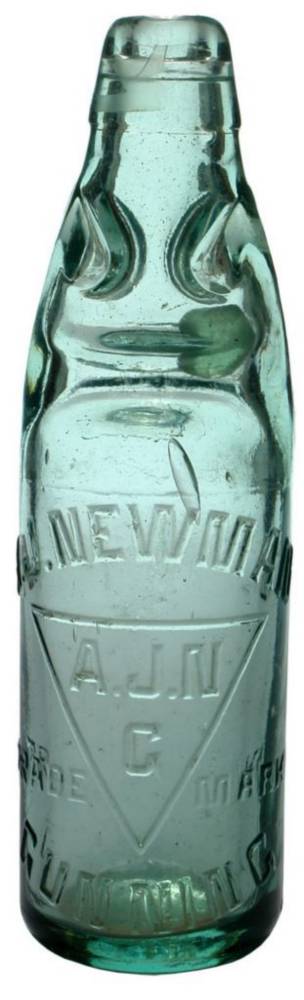Newman Gunning Old Codd Marble Bottle