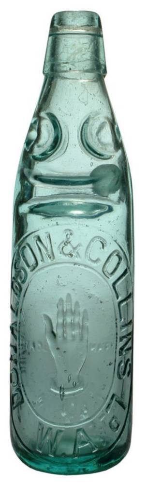 Donaldson Collins Red Hand Perth Codd Bottle