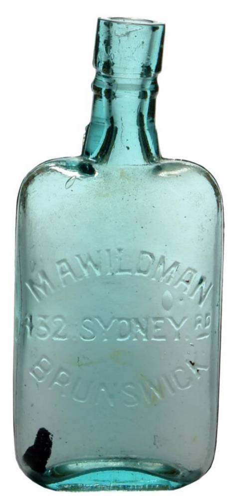 Wildman Brunswick Spirits Flask Bottle