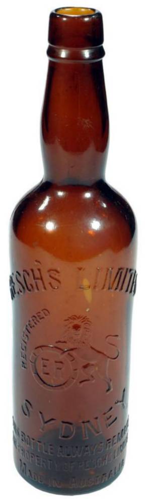 Resch's Limited Squat Port Wine Bottle