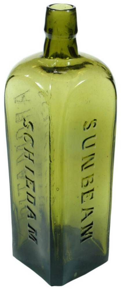 Sunbeam Schiedam Aromatic Schnapps Bottle
