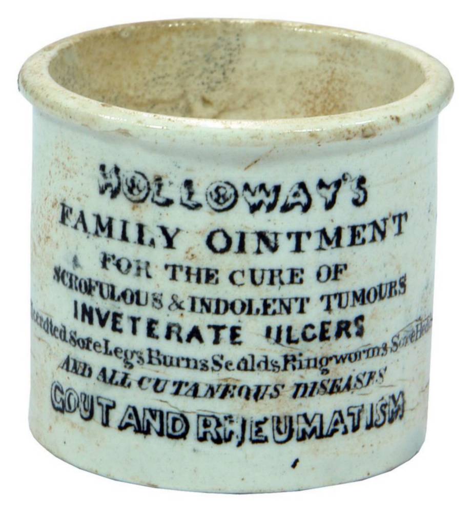 Holloways Family Ointment Ceramic Pot