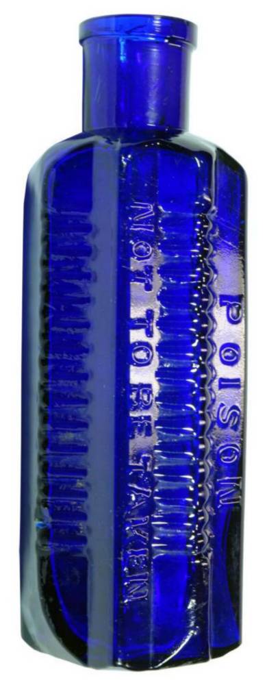 Star Poison Cobalt Blue Bottle