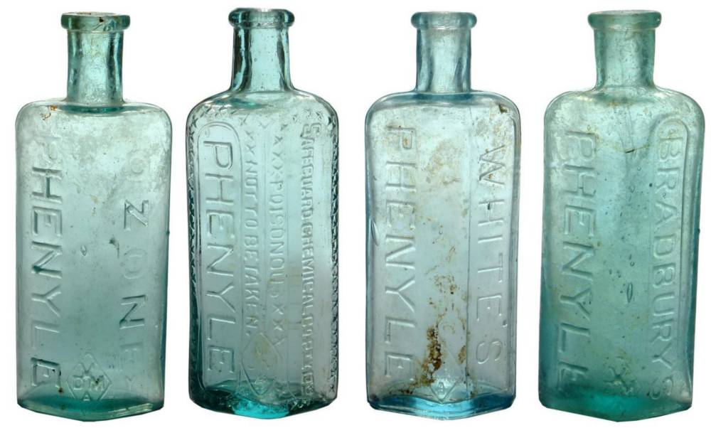 Collection Phenyle Bottles