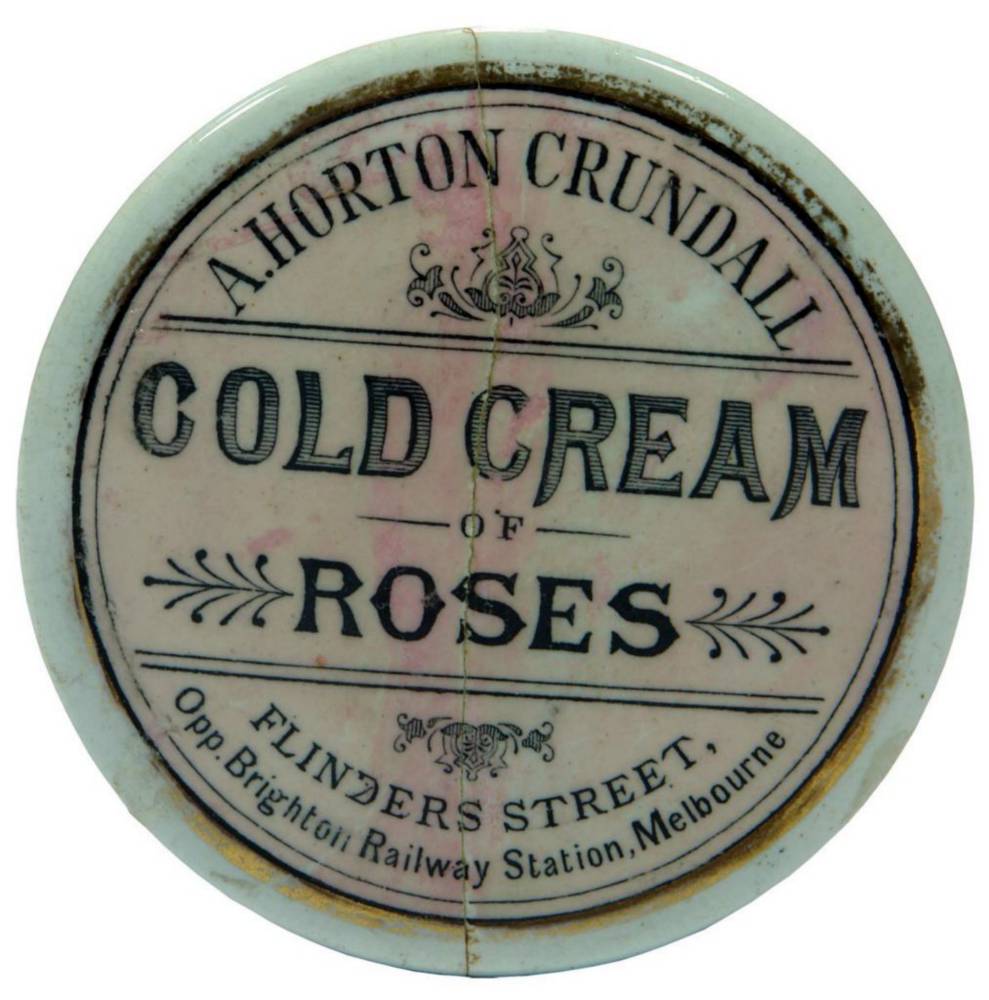 Horton Crundall Cold Cream Flinders Street Lid