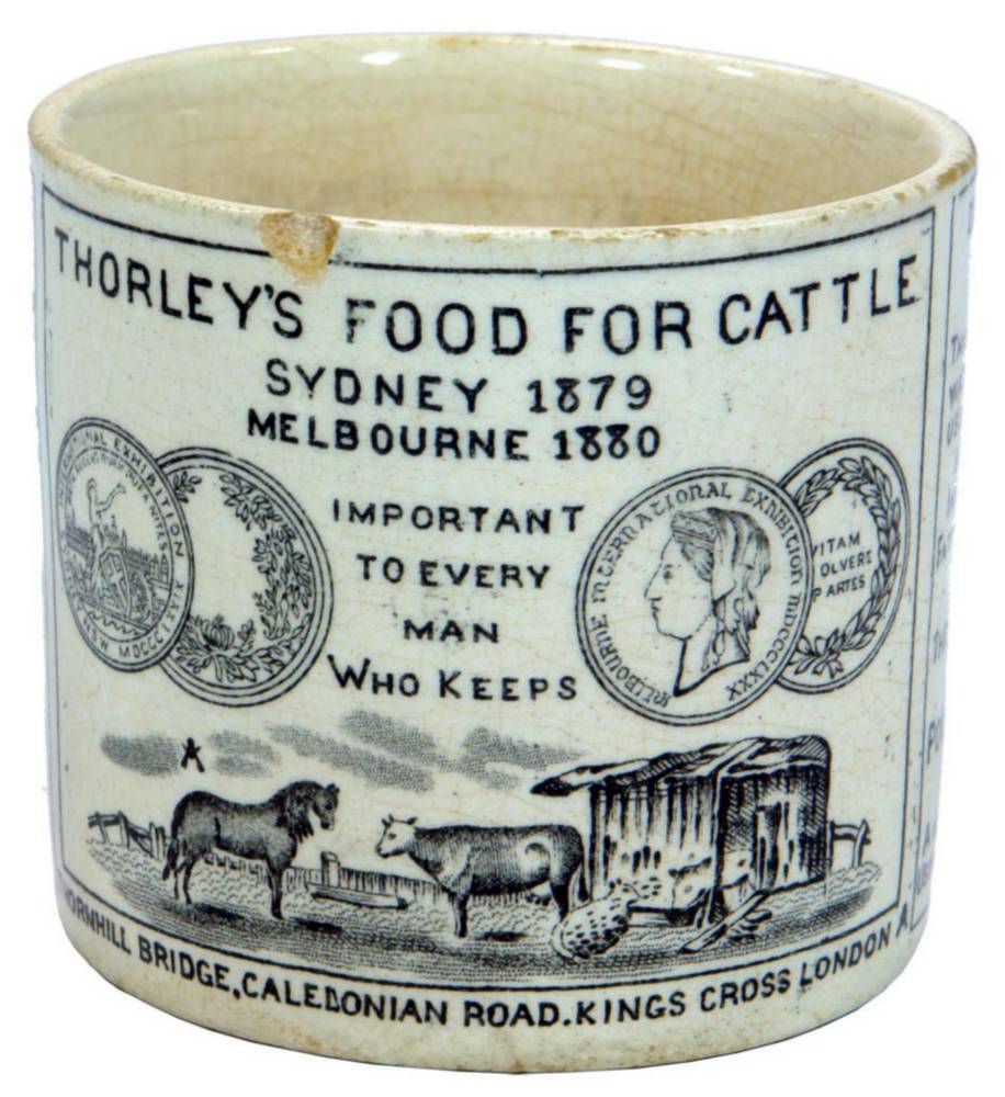 Thorley's Food Cattle Advertising Mug