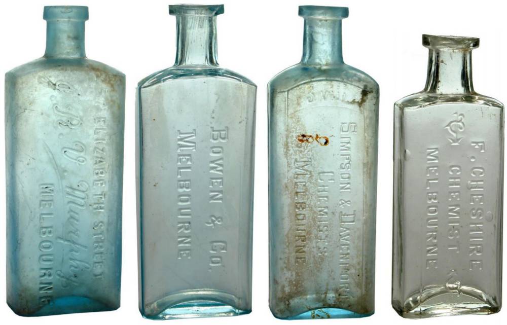 Collection Melbourne Chemist Bottles