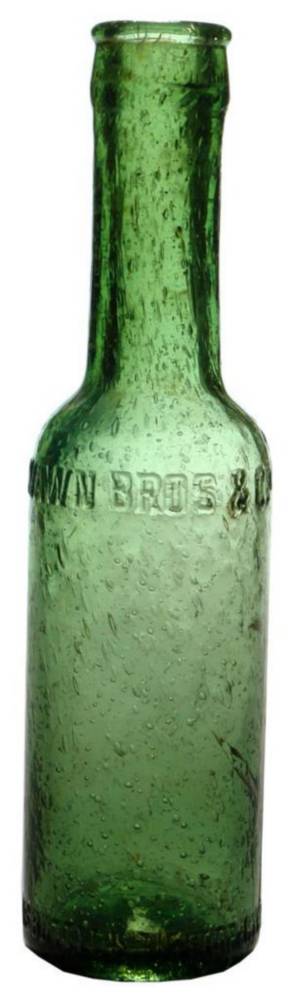 Wawn Bros Sydney Green Hot Sauce Bottle
