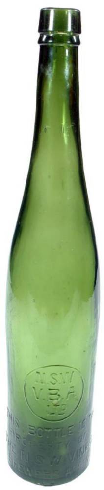 NSW Vinegar Brewers Association Bottle