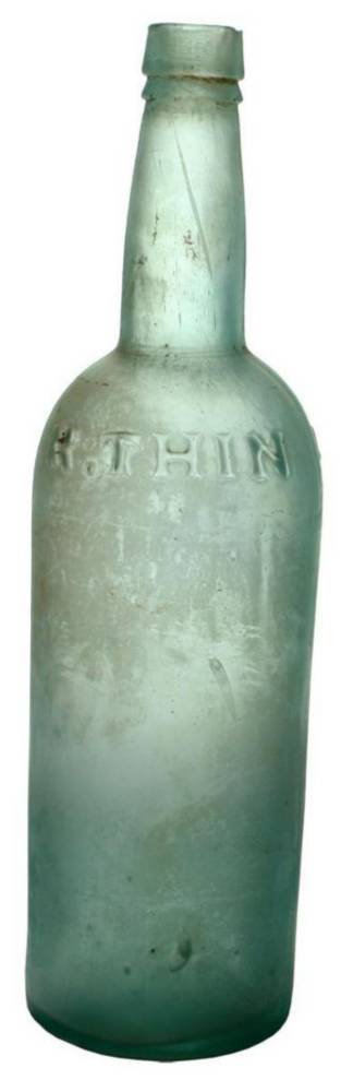 Thin Liverpool Antique Vinegar Bottle