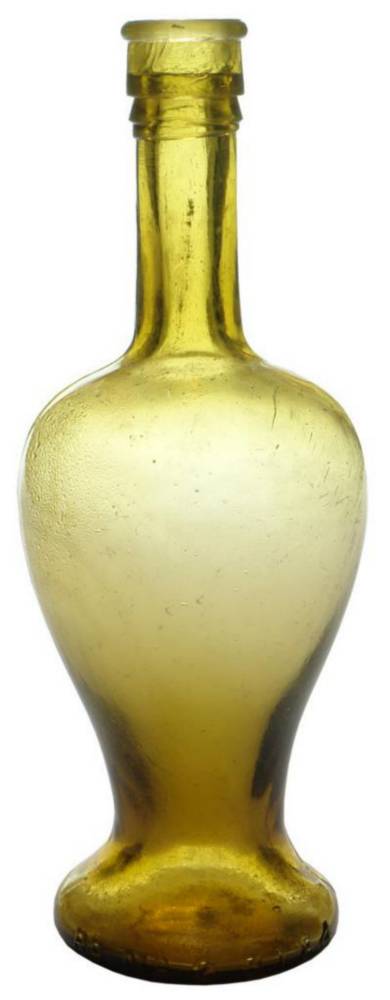 Registered Amber Glass Sauce Bottle