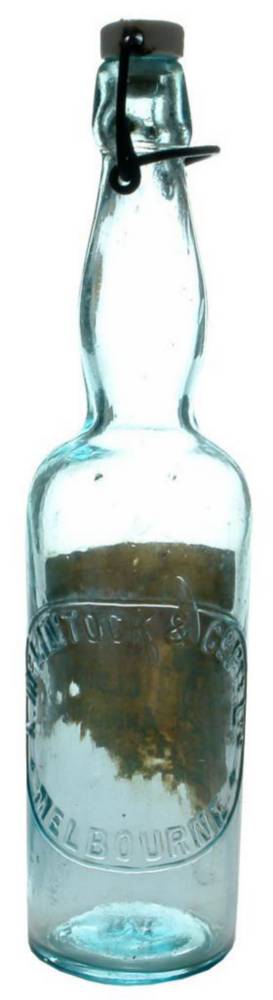 McLintock Melbourne Cloudy Ammonia Vintage Bottle