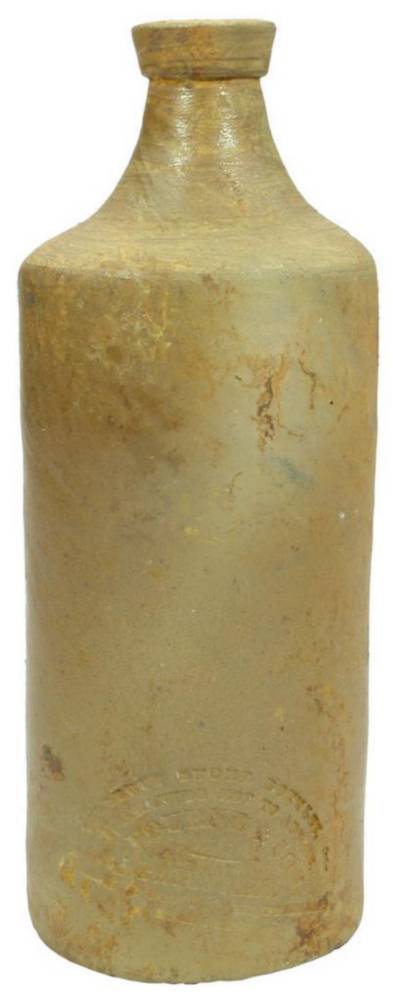 Bourne Denby Pottery Salt Glaze Ink Bottle