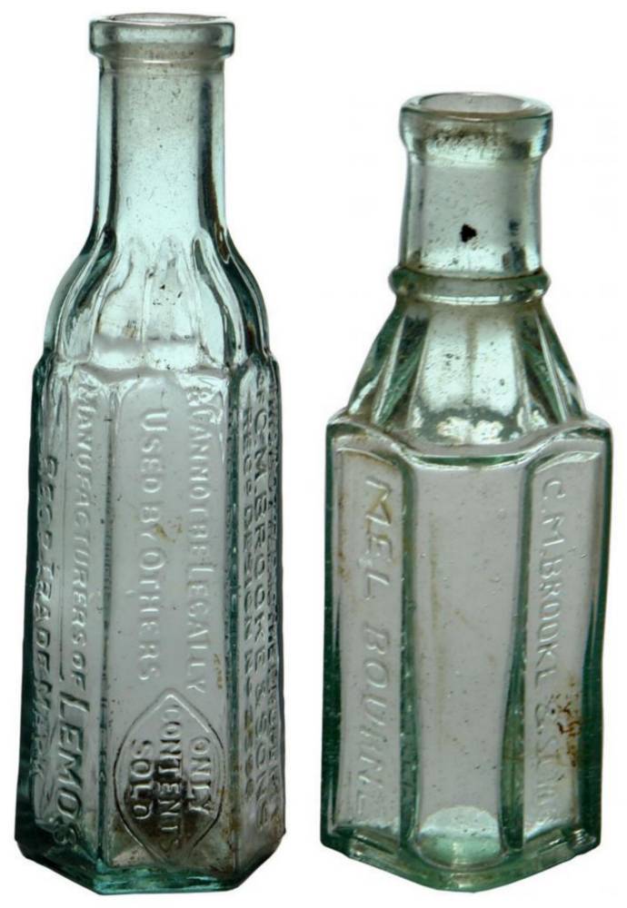 Brooke Melbourne Sample Old Cordial Bottles