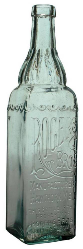 Rogers Hawthorn Vintage Cordial Bottle