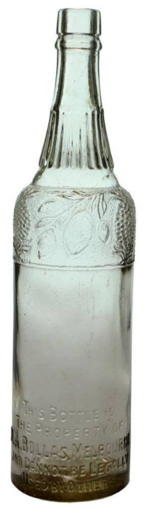 Bollas Melbourne Vintage Cordial Bottle