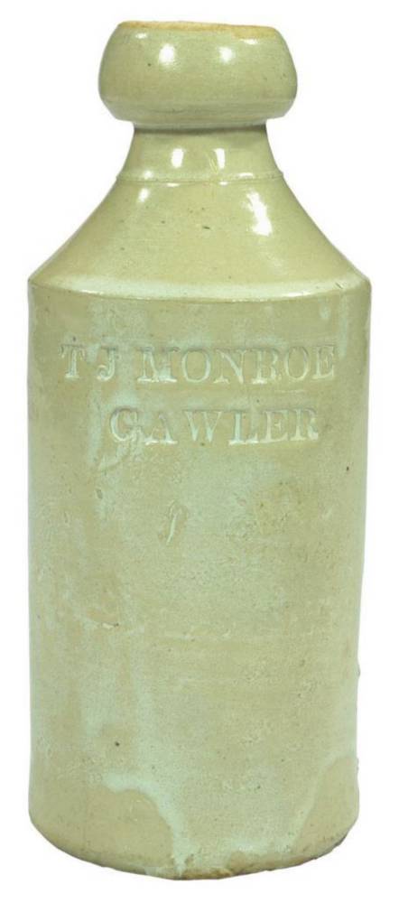 Monroe Gawler Stoneware Ginger Beer Bottle
