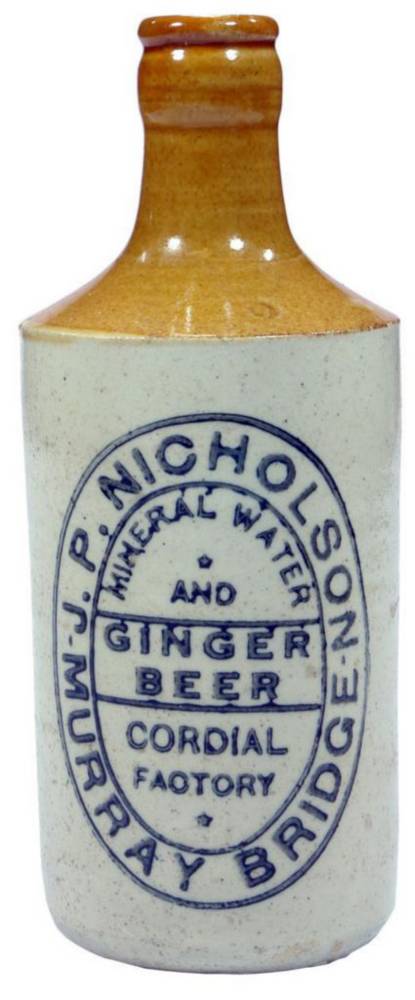 Nicholson Murray Bridge Crown Seal Bottle