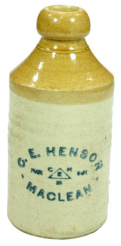 Henson Maclean Stoneware Ginger Beer Bottle