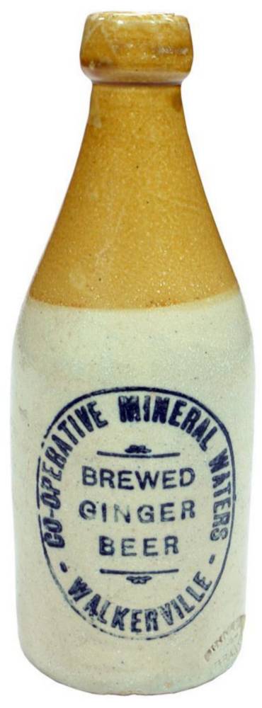 Cooperative Mineral Waters Walkerville Stone Ginger Beer