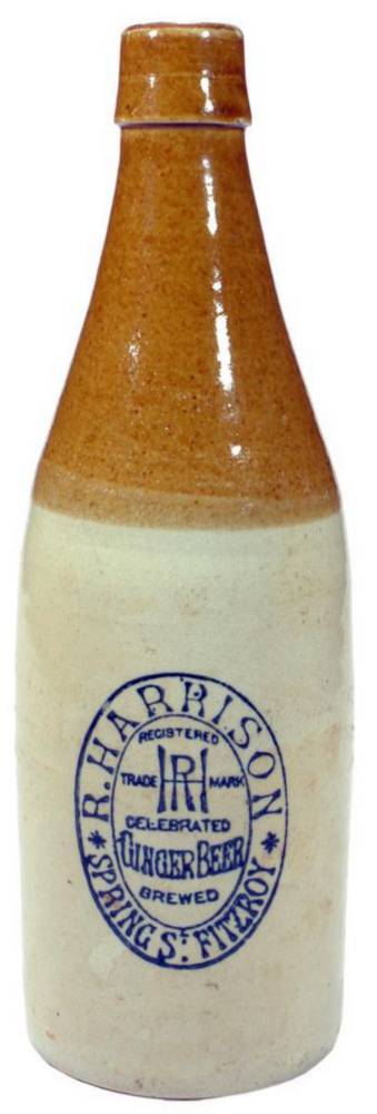 Harrison Fitzroy Brewed Ginger Beer Bottle
